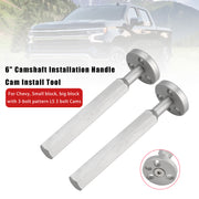 2x 6" Camshaft Installation Handle Cam Install Tool For Chevy with 3-bolt pattern