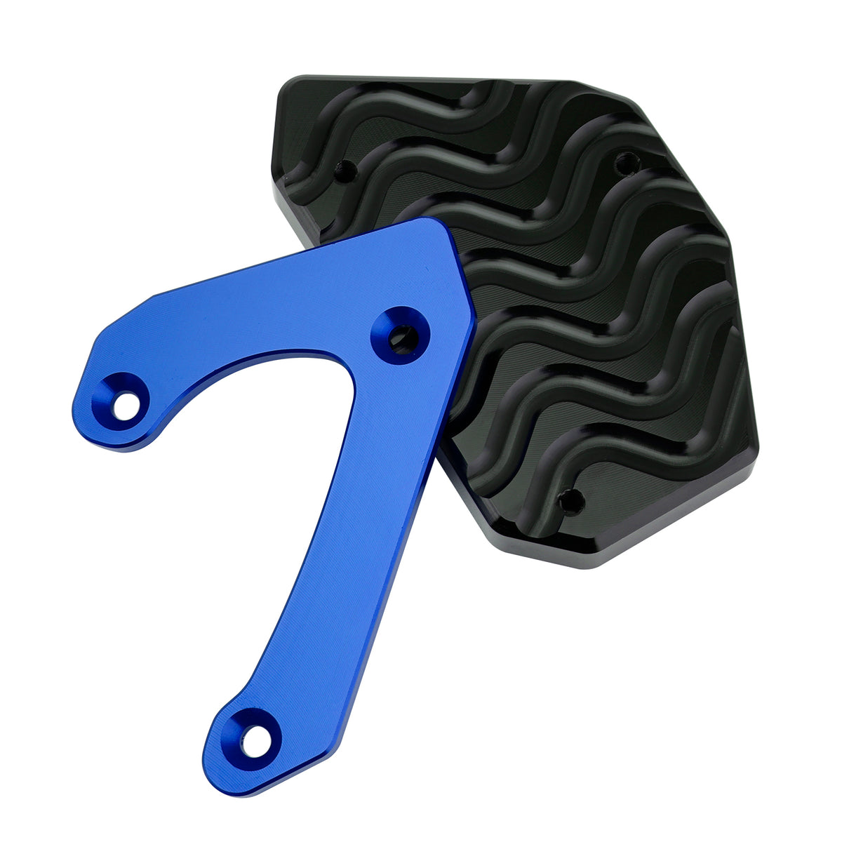 Kickstand Enlarge Plate Pad fit for Suzuki V-strom 650 DL650 XT 2011-2024 Blue
