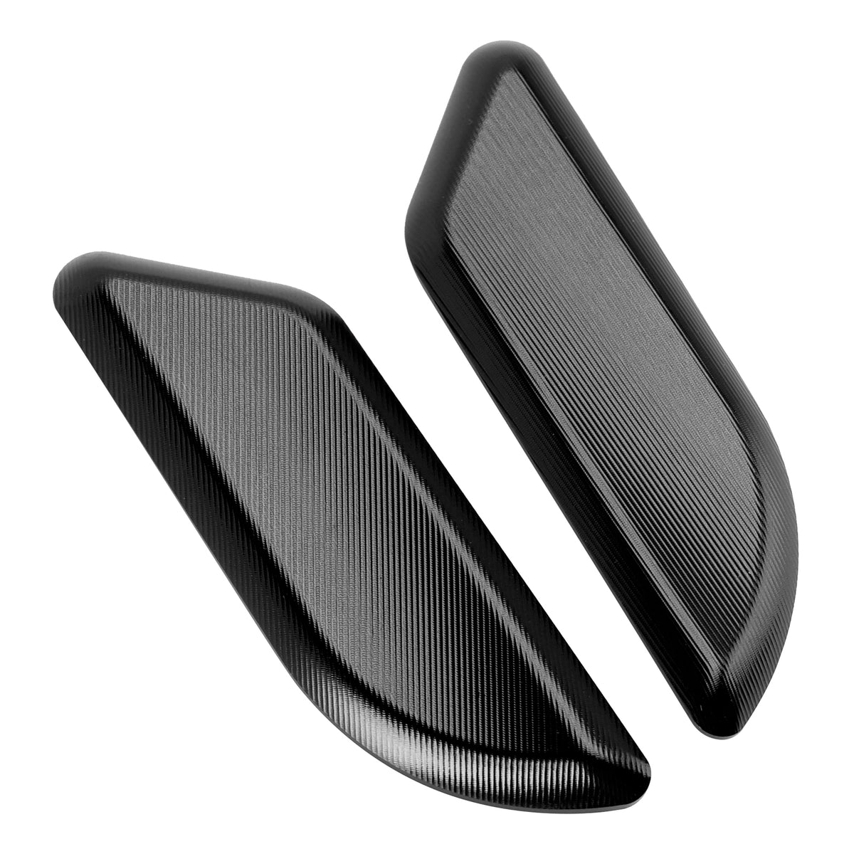 Billet Black Mirror Block Off Plates for Ducati 959 1299 Panigale 2015-2019