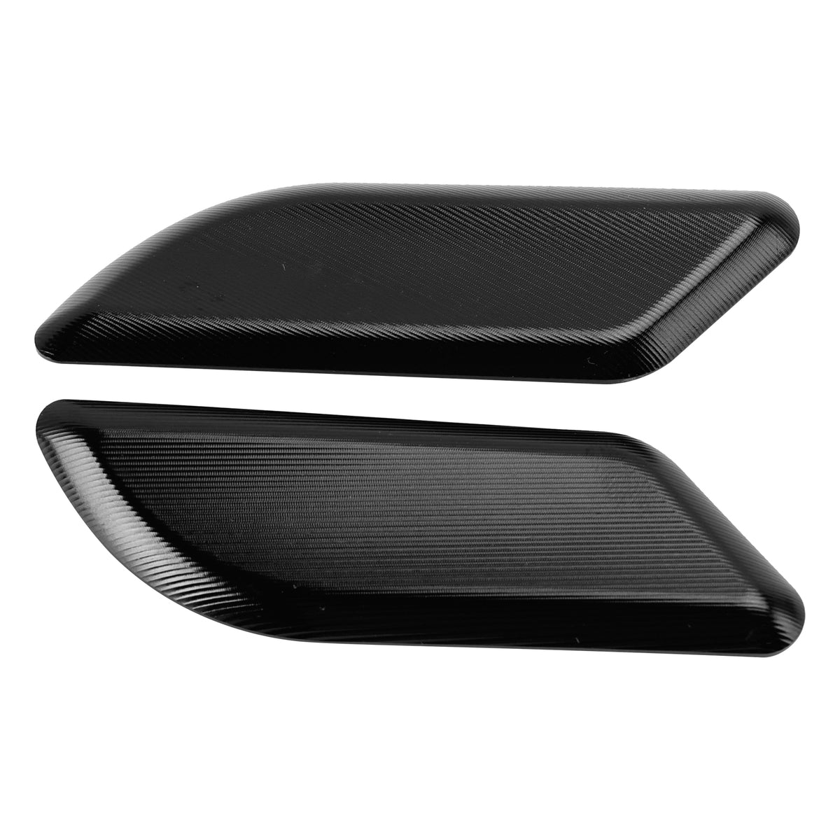 Billet Black Mirror Block Off Plates for Ducati 959 1299 Panigale 2015-2019