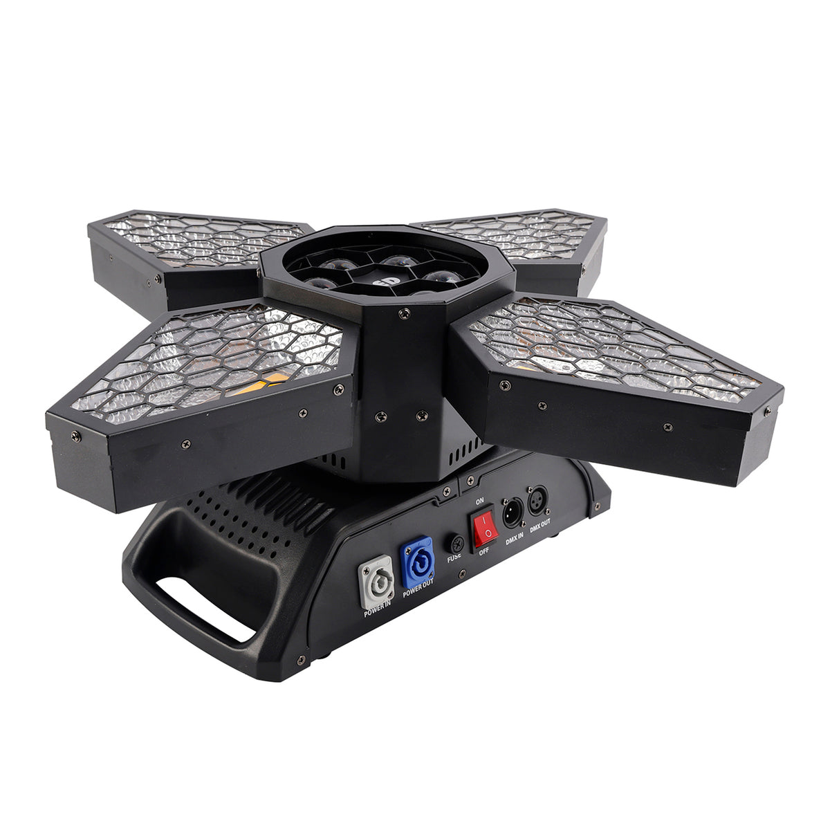 4 Arms Bee Eye Zoom Light Beam DMX Stage Light Disco Show Bar Party Lighting