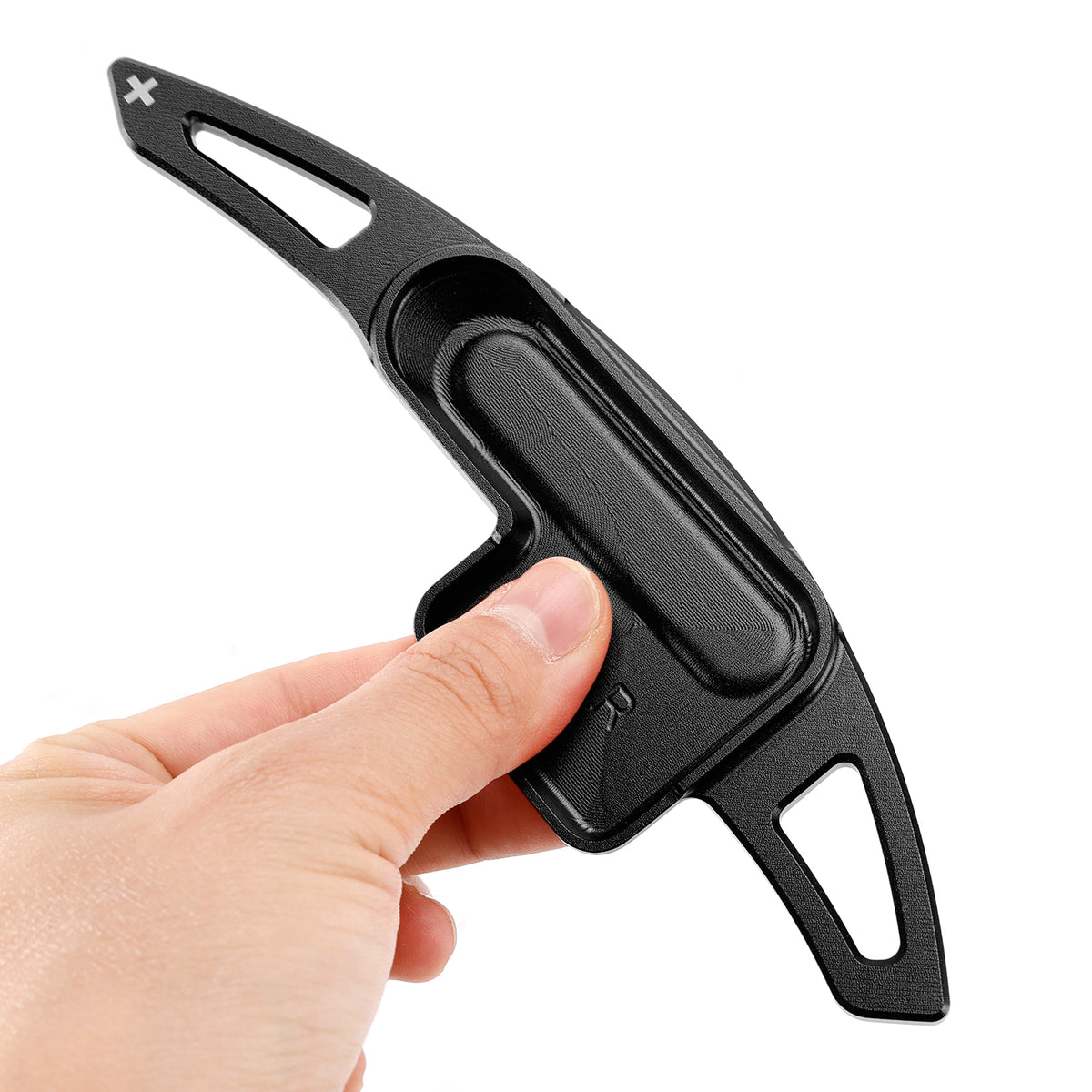 Steering Wheel Paddle Shifter For Mini U25 F65 F66 JCW 24-25 Aluminium Black