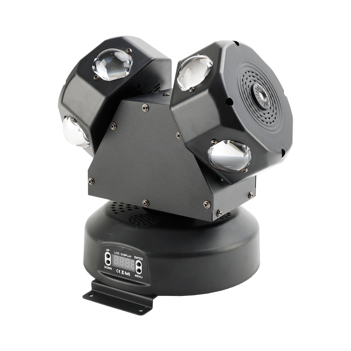 120W Moving Head Light 8 LED Rotating Beam Light RGBW Stage Light DJ Lighting US