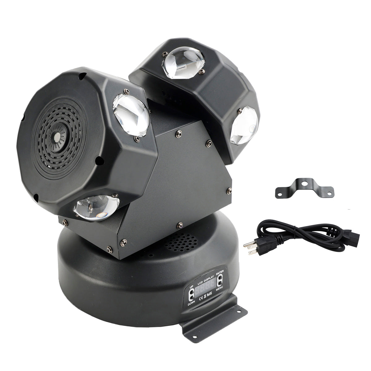 120W Moving Head Light 8 LED Rotating Beam Light RGBW Stage Light DJ Lighting US