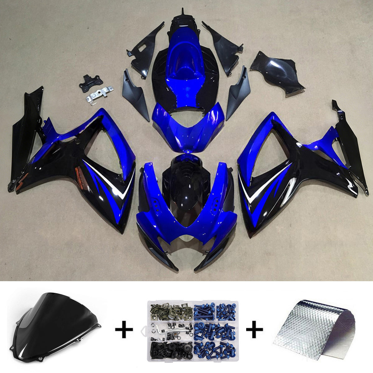Injection Fairing Kit Bodywork Plastic ABS For Suzuki GSXR 600/750 2006-2007 K6