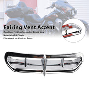 Fairing Vent Accent For Touring Electra Street Trike Glide Ultra 2014-2022 Chrome