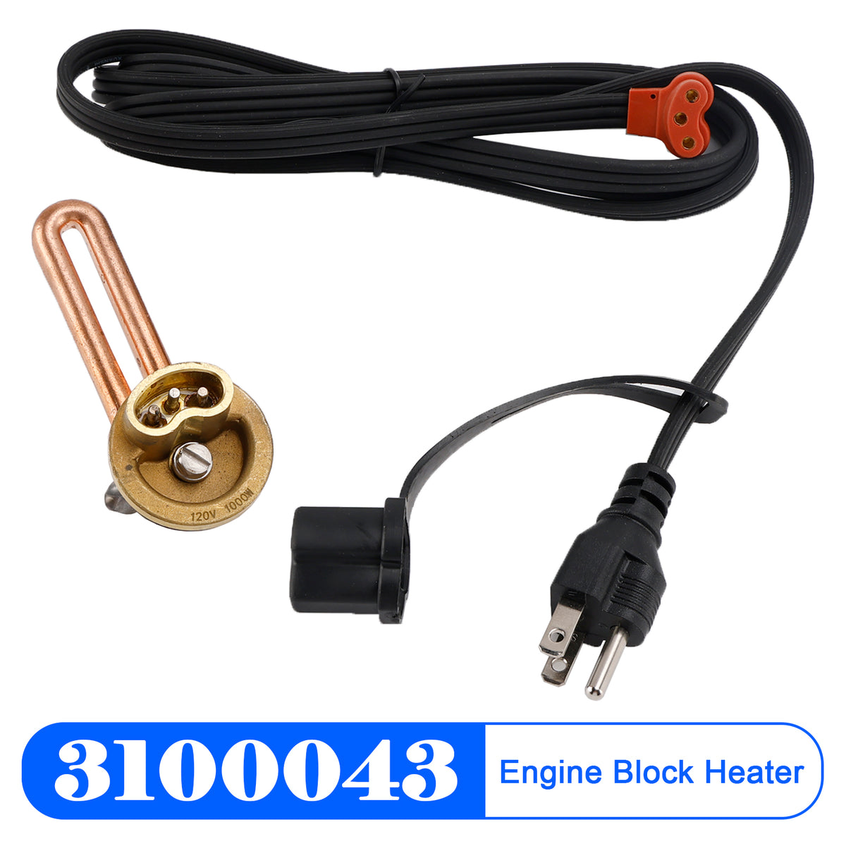 1983-1994 Ford All 6.9 & 7.3 Diesel Engines Engine Block Heater 3100043 Generic
