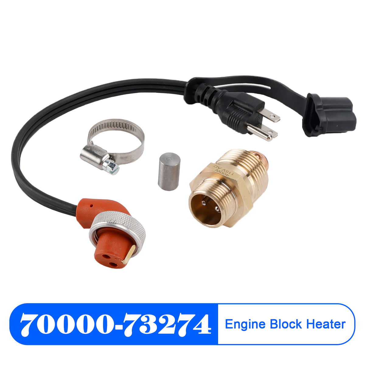 Kubota B5200D Engine Block Heater 70000-73274 70000-91510 Generic