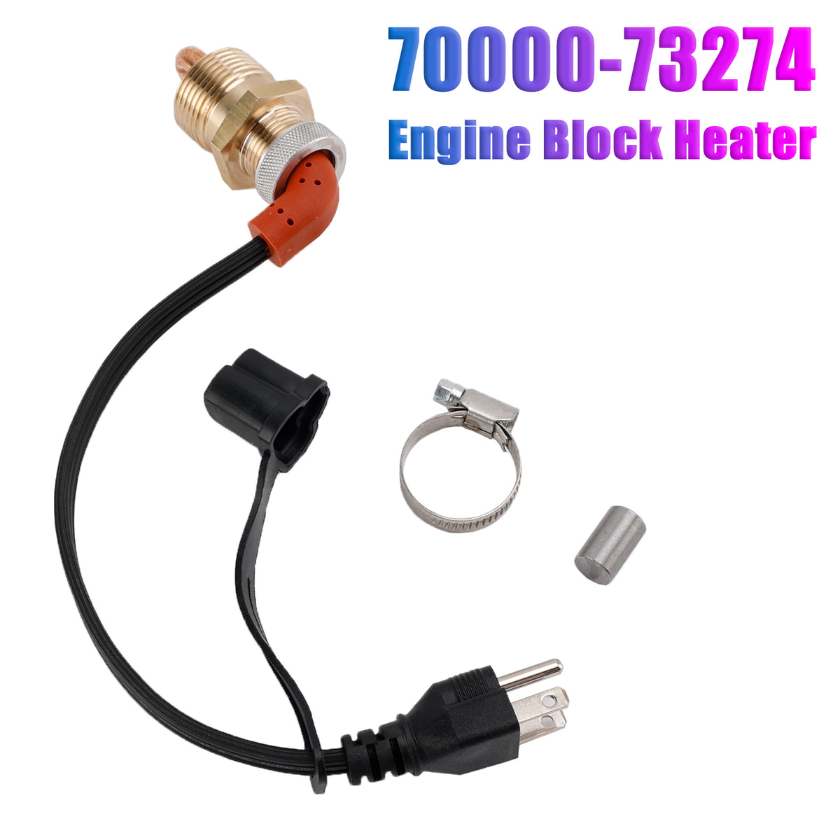 Kubota B5200D Engine Block Heater 70000-73274 70000-91510 Generic