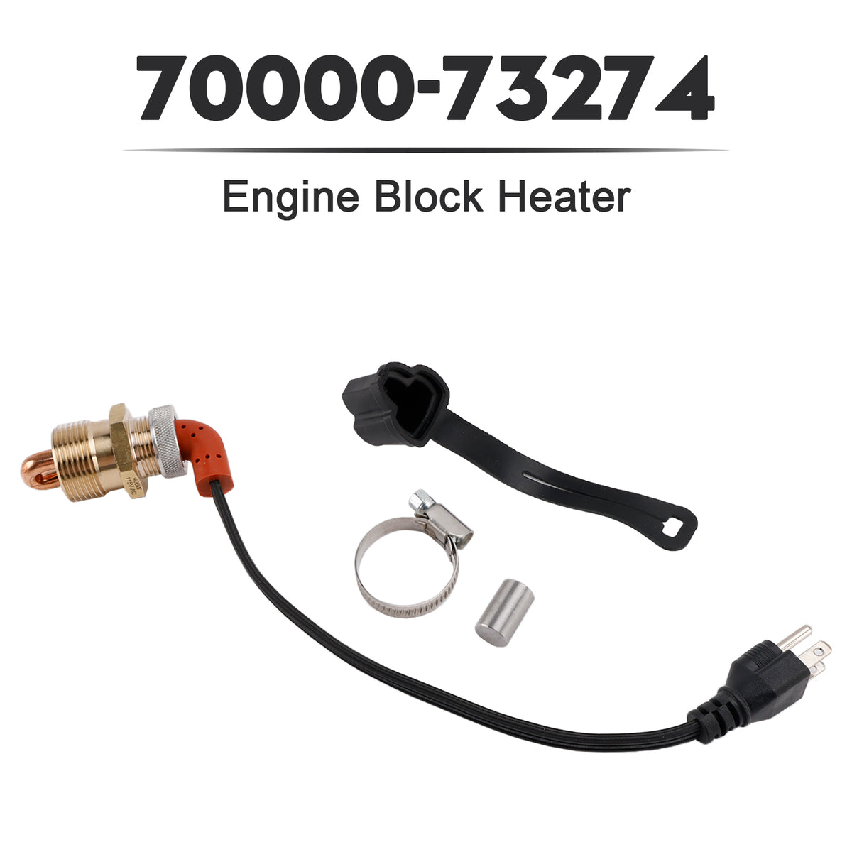 Kubota B5200D Engine Block Heater 70000-73274 70000-91510 Generic