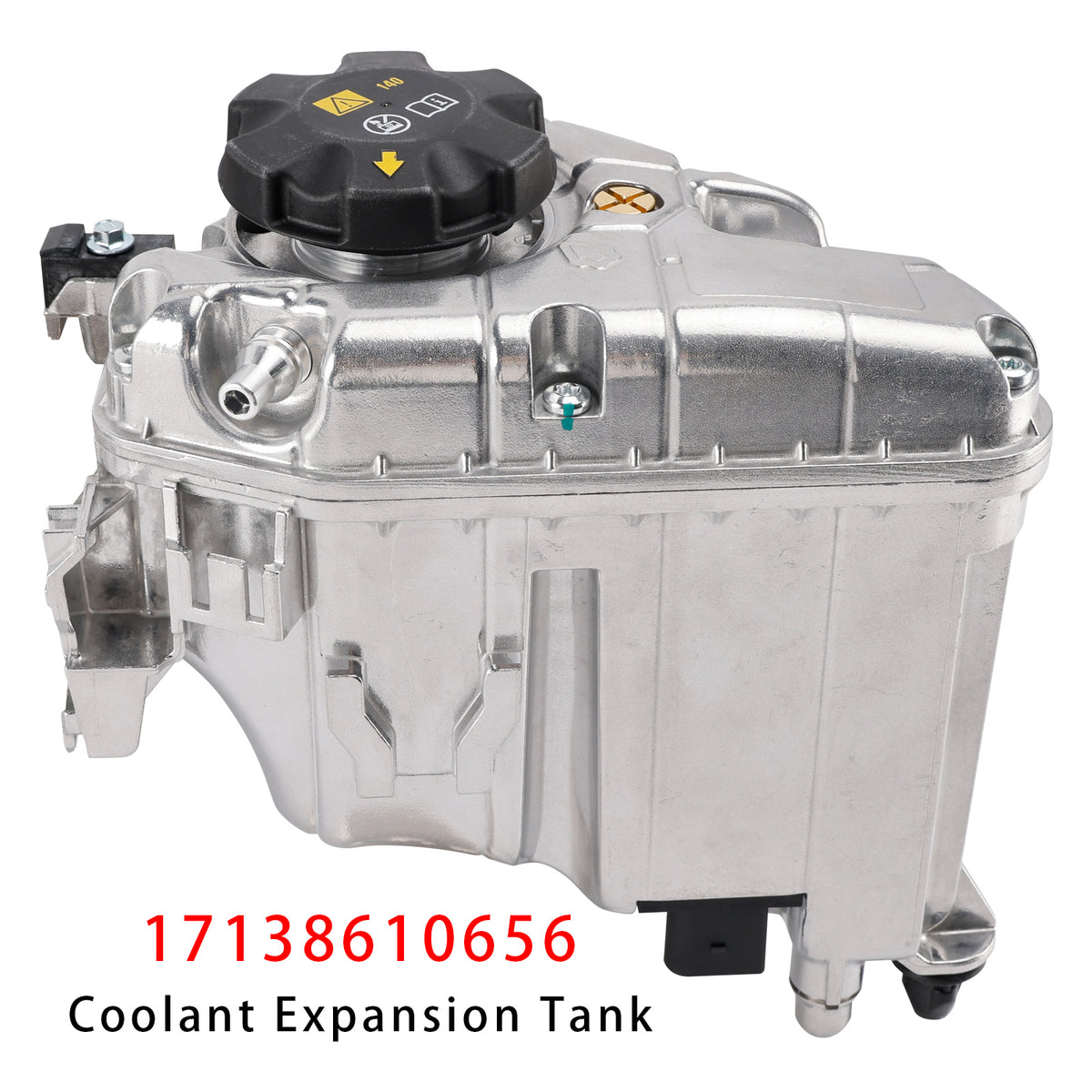 2017-2021 BMW 740i xDrive Aluminum Coolant Reservoir Expansion Tank 17138610656 17 13 8 610 656 Generic