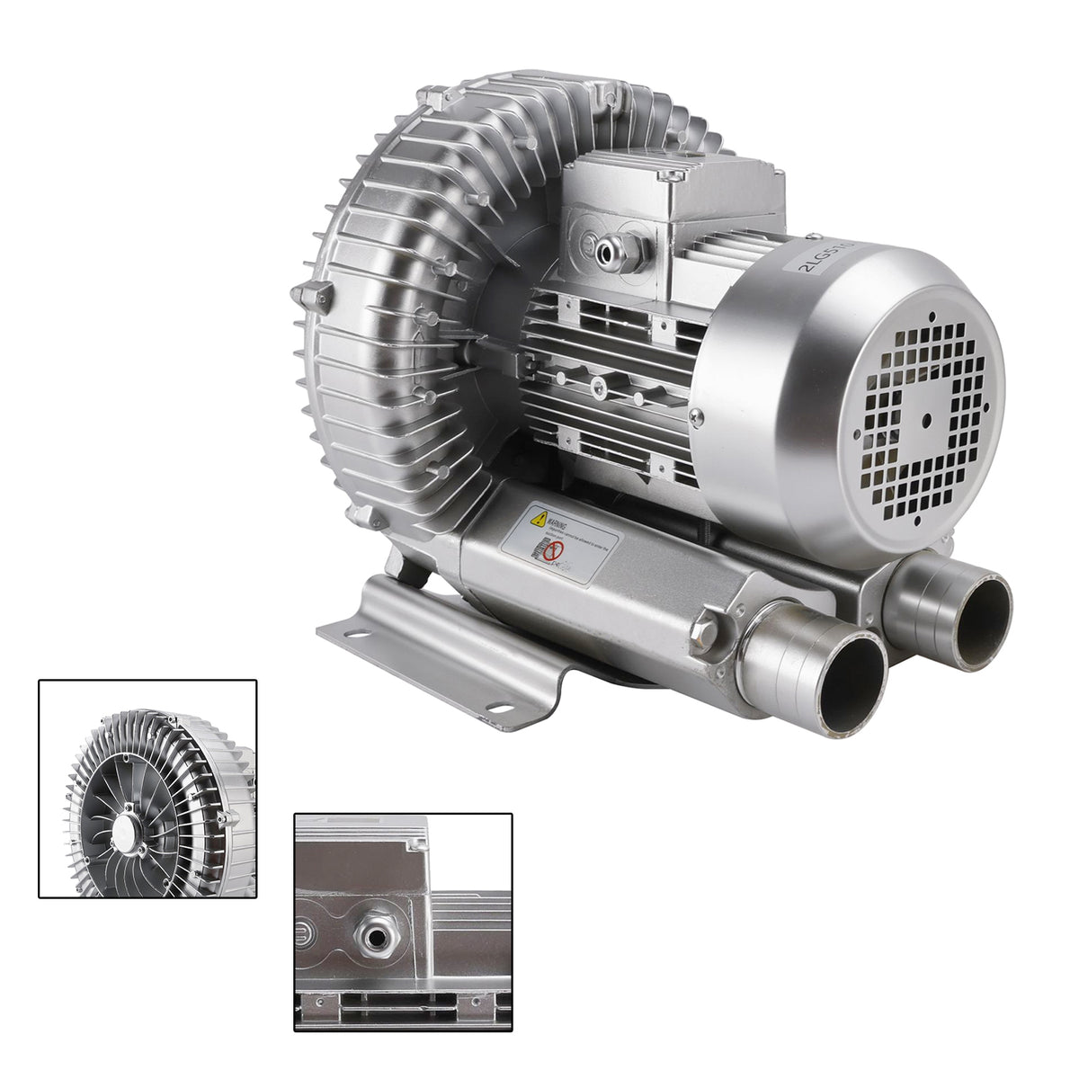 2LG510-7AA21 Regenerative Blower 2HP 110-120V | 1.75 KW 150 CFM Air Pump Blower
