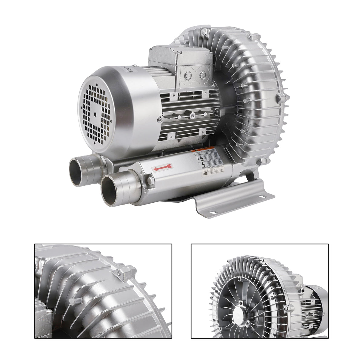 2LG510-7AA21 Regenerative Blower 2HP 110-120V | 1.75 KW 150 CFM Air Pump Blower
