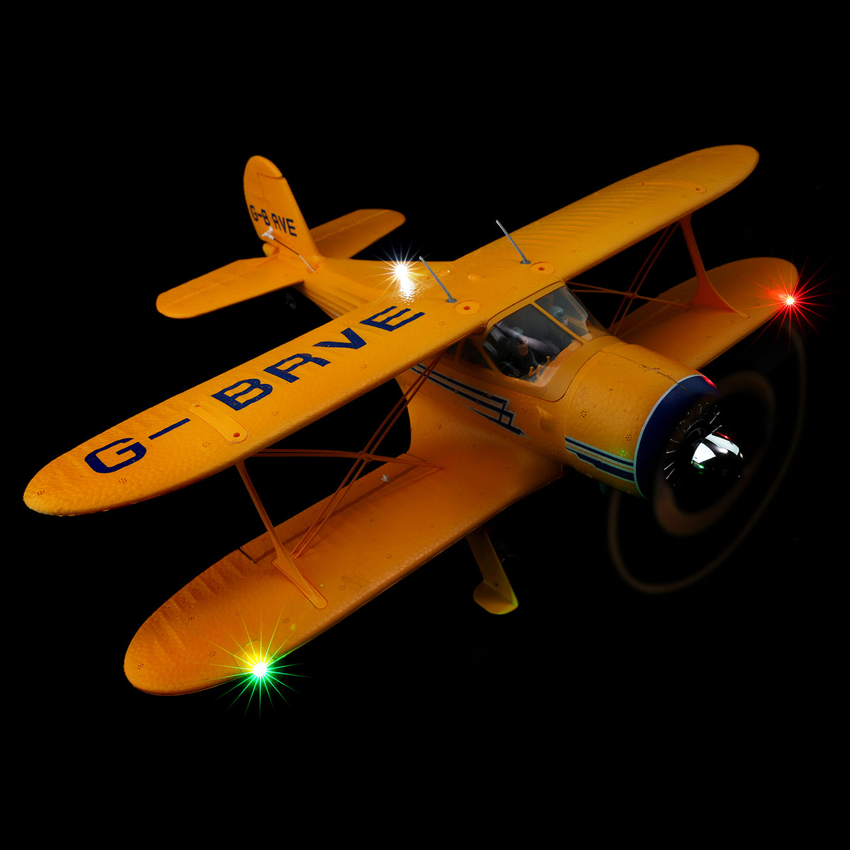 Wltoys D-17 A300 Brushless RC Airplane With Lights 6G/3D Mode 2.4Ghz Kid Toy
