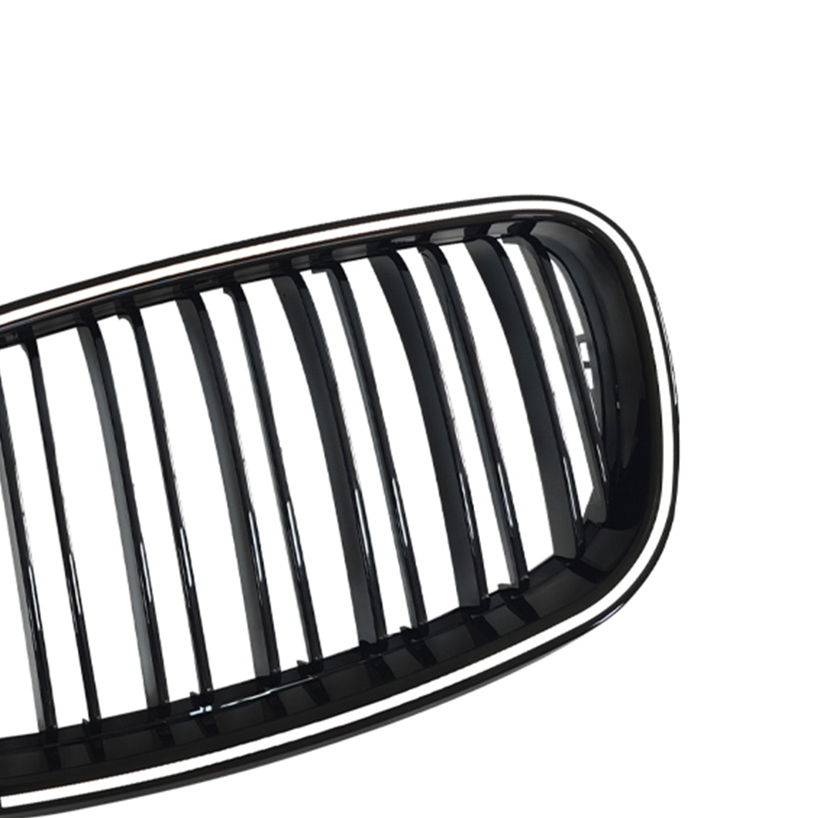 Gloss Black Front Bumper Kidney Grill Grille Fit BMW X5 E70 X6 E71 2007-2013