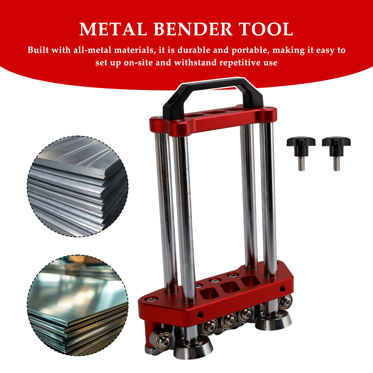 Sheet Metal Roller 2 Station Metal Bender