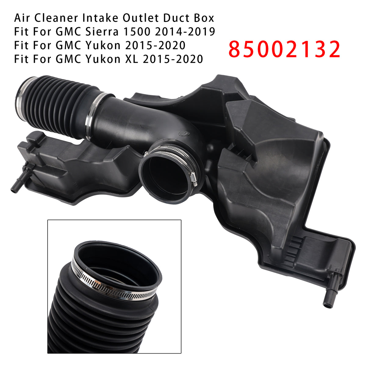 2014-2019 Chevrolet Silverado 1500 Engine Air Cleaner Intake Outlet Duct Box 85002132 2273-8661 Generic