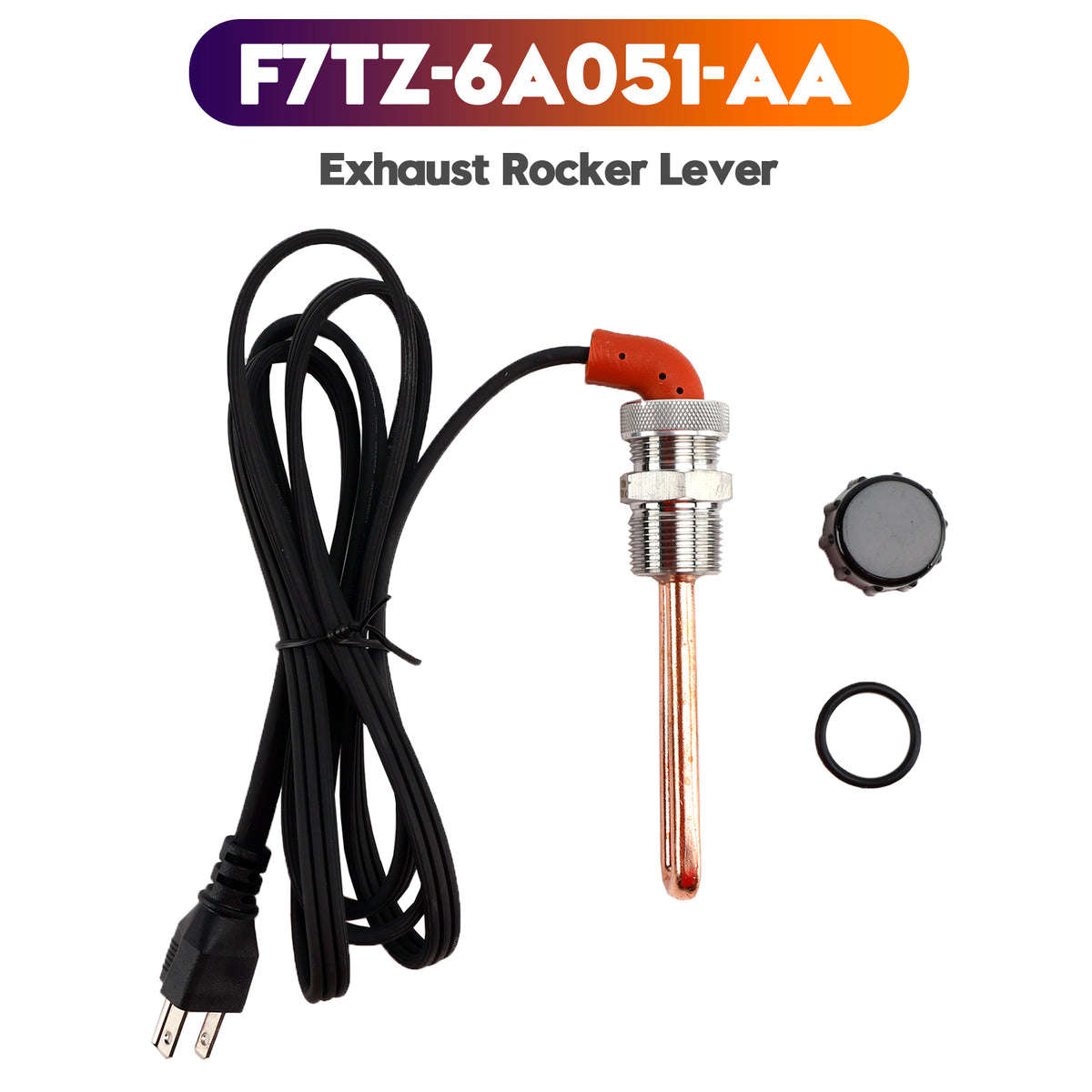 F7TZ-6A051-AA Engine Block Heater for Ford 7.3 7.3L Diesel 97-03 120V 1000W