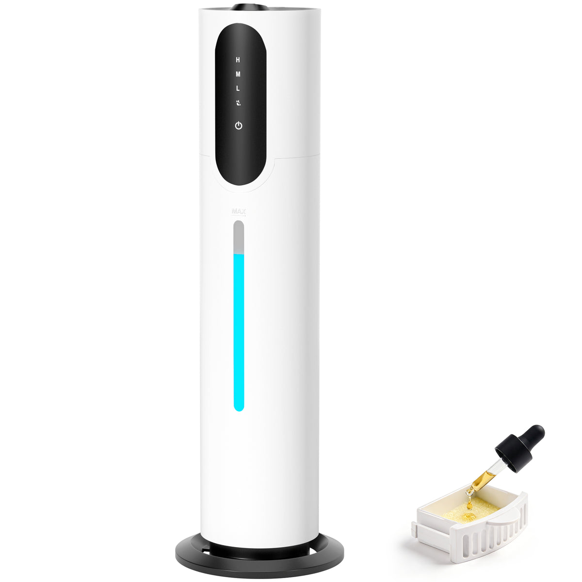 1.98gal/7.5L Bedroom Silent Humidifier Suitable for Large Room