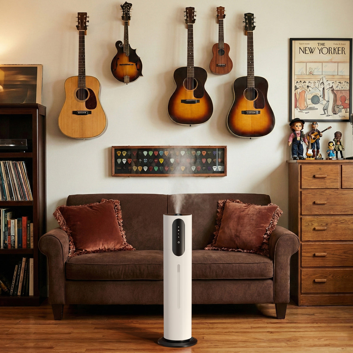 1.98gal/7.5L Bedroom Silent Humidifier Suitable for Large Room