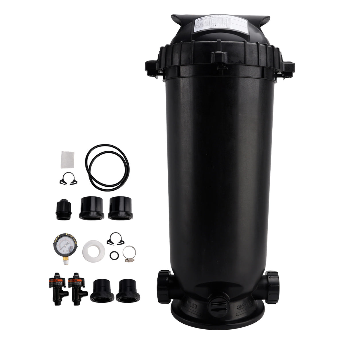 W3C12002 Pool Cartridge Filter Assembly 120 Sq.Ft For Hayward StarClear Plus