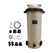 EC-160316 Cartridge Pool Filter Pump 100 GPM For Pentair Clean&Clear CC100 Pool