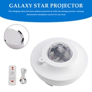 Projector Galaxy Starry Sky Night Light Ocean Star Party Lamp Bluetooth&Remote