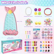 Friendship Bracelet Making Kit DIY Art Craft 6-12 Year Girl Birthday Gift Pink