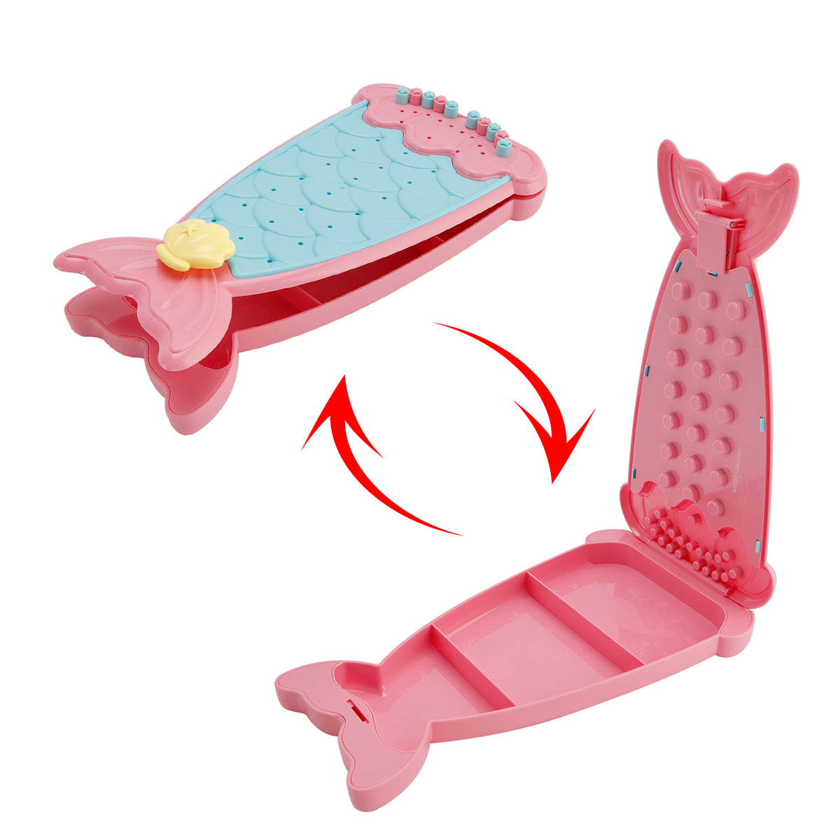 Friendship Bracelet Making Kit DIY Art Craft 6-12 Year Girl Birthday Gift Pink