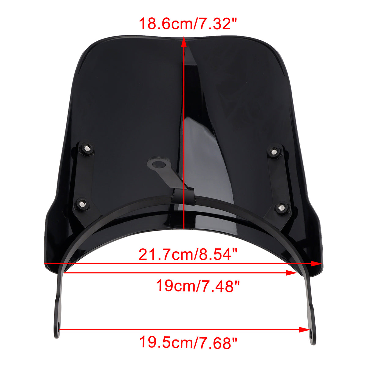 Windshield WindScreen fit for Guerrilla 450 2024-2025 Black