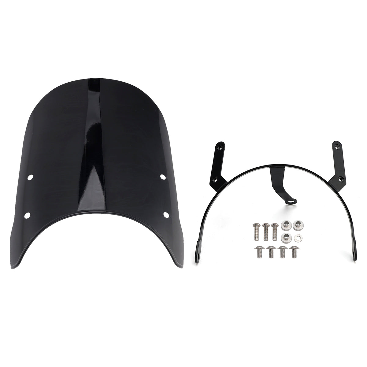 Windshield WindScreen fit for Guerrilla 450 2024-2025 Black