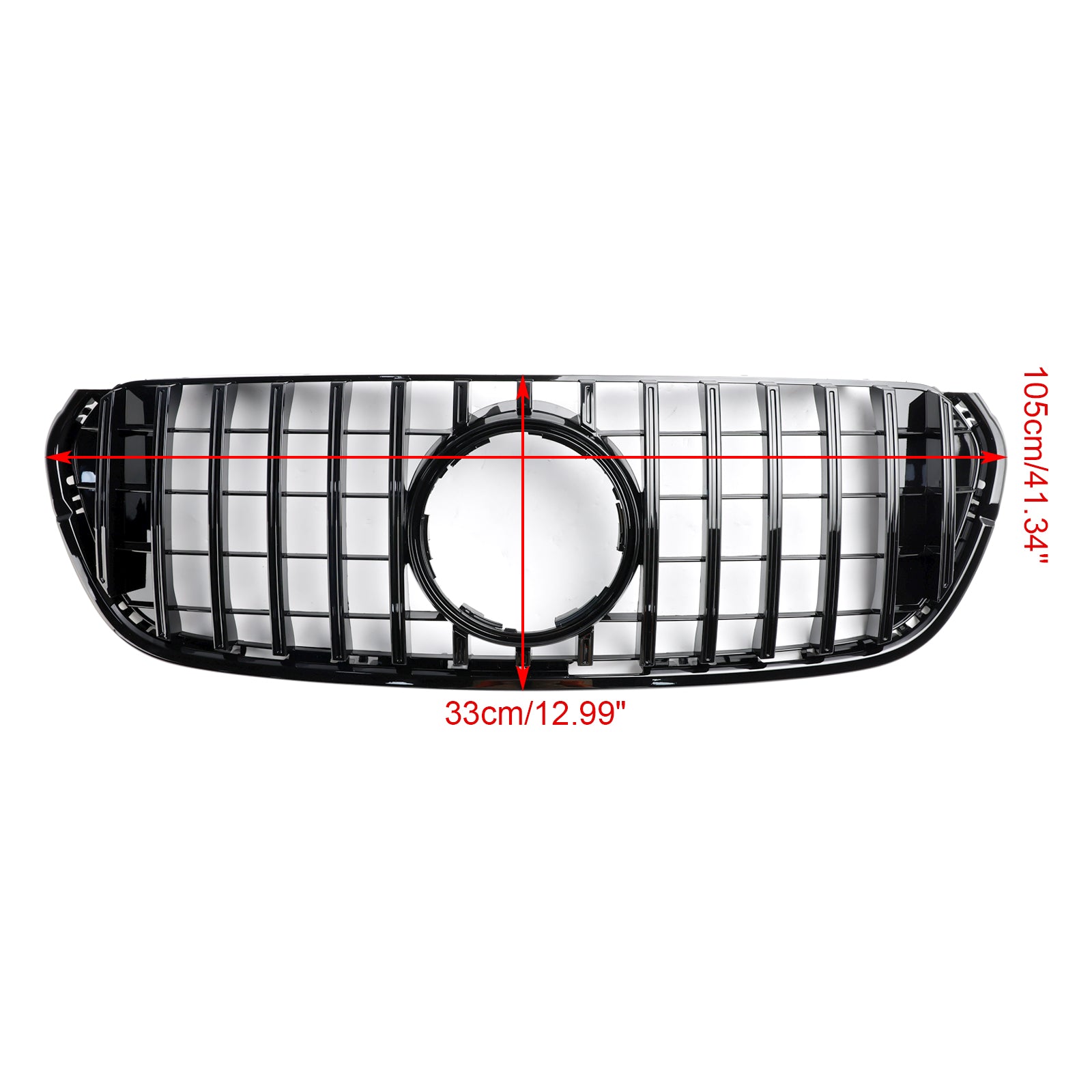 2017 2018 2019 Mercedes Benz X-Class X470 Black Front Bumper Grille Grill
