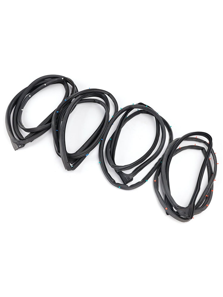 4PCS Weatherstrip Seal Gasket 72310-S9A-003 For Honda CR-V 2002-2006