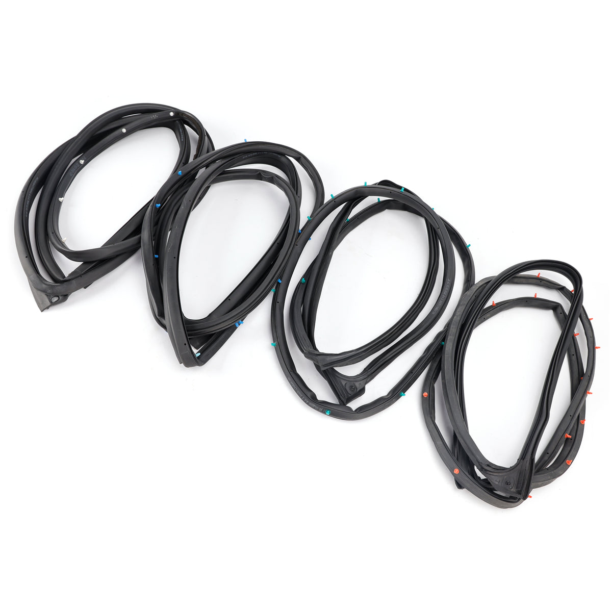 4PCS Weatherstrip Seal Gasket 72310-S9A-003 For Honda CR-V 2002-2006