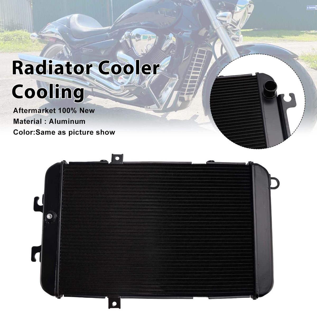 Radiator Cooler Cooling For Suzuki M109R VZR1800 Boulevard 1800 2006-2024