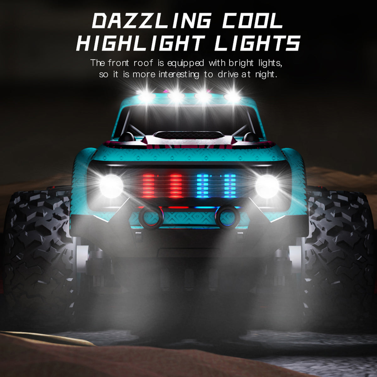 KF23 1:20 Scale 2WD With Two Batteries Remote Control Off Road Racing Car Toy