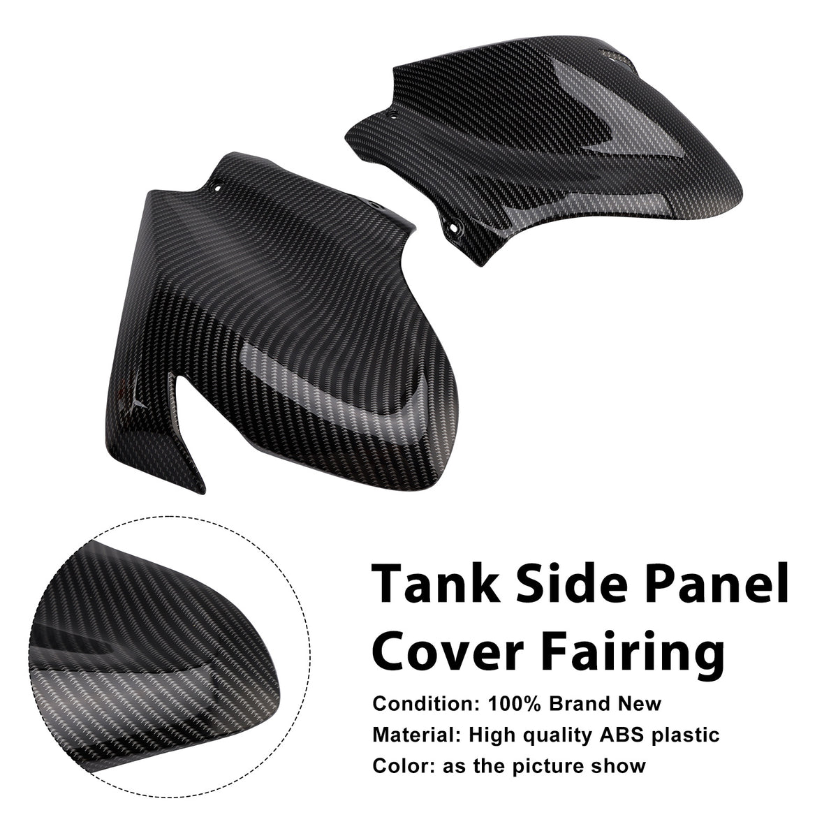 Tank Side Cover Panel Fairing For Kawasaki Z900 2025-2026