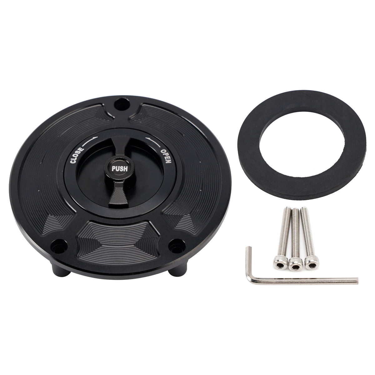 Quick Release Racing Fuel Gas Tank Cap For Honda CBR600RR CBR1000RR 2004-2014
