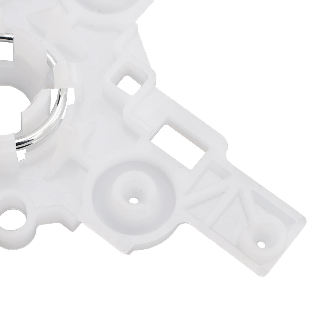 Right Car Side Mirror Glass Lens White Plastic Bracket Clip Holder for Honda