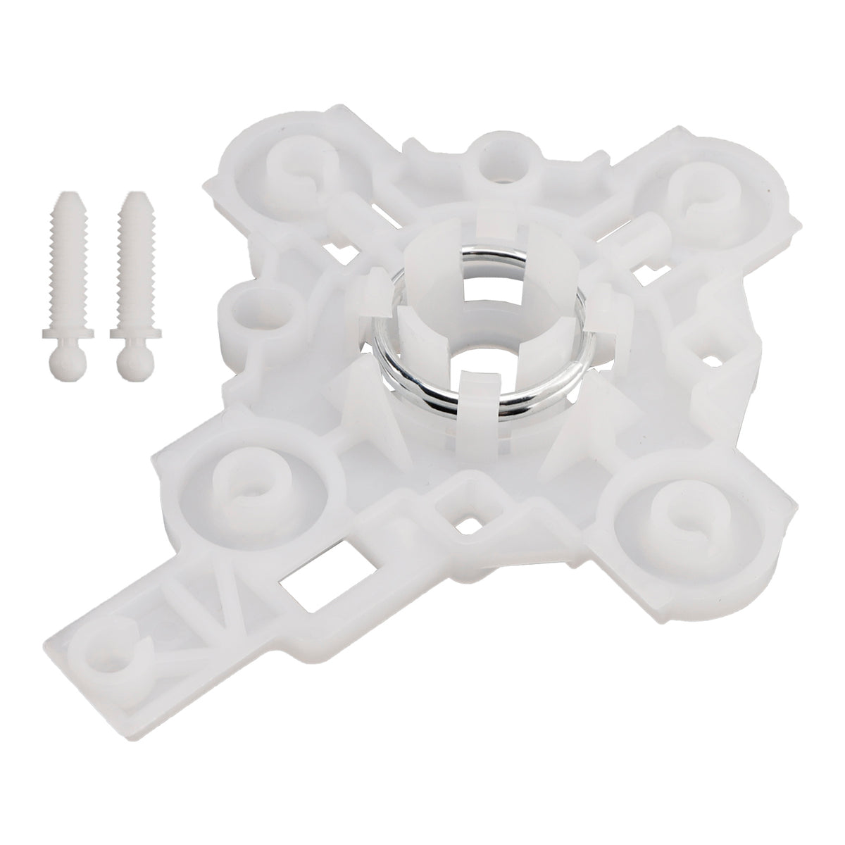 Right Car Side Mirror Glass Lens White Plastic Bracket Clip Holder for Honda