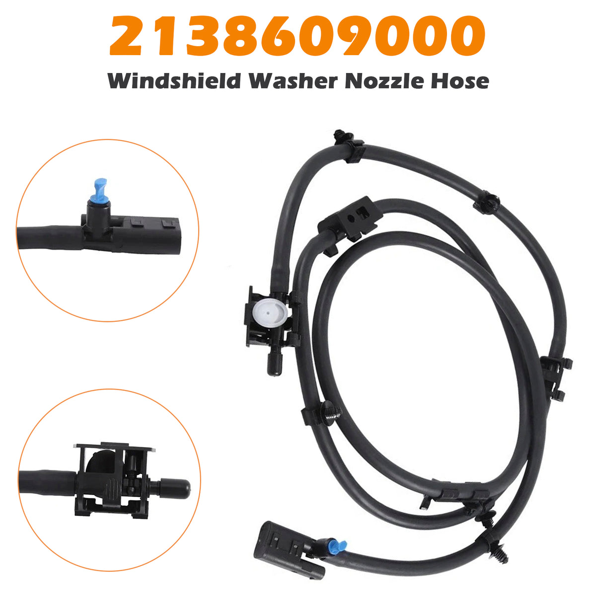Windshield Washer Nozzle Hose Heated for Mercedes Benz E43 W213 2138609000