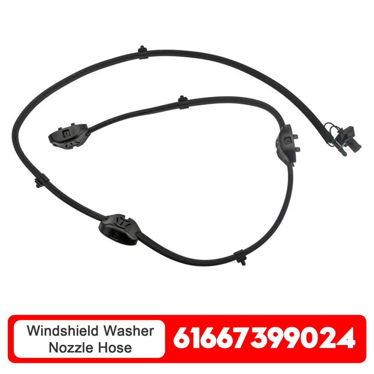 Windshield Washer Nozzle Hose for BMW X3 G01 2018-2024 61667399024