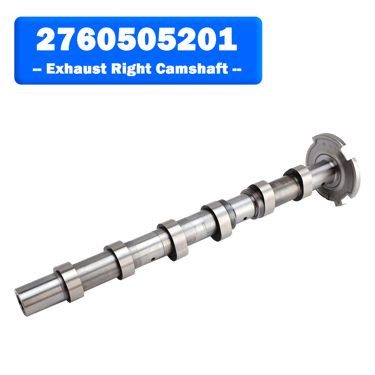 2015-2015 Mercedes-Benz ML400 4Matic W166 V6 3.0L Exhaust Right Camshaft 2760505201 A2760505201 Generic