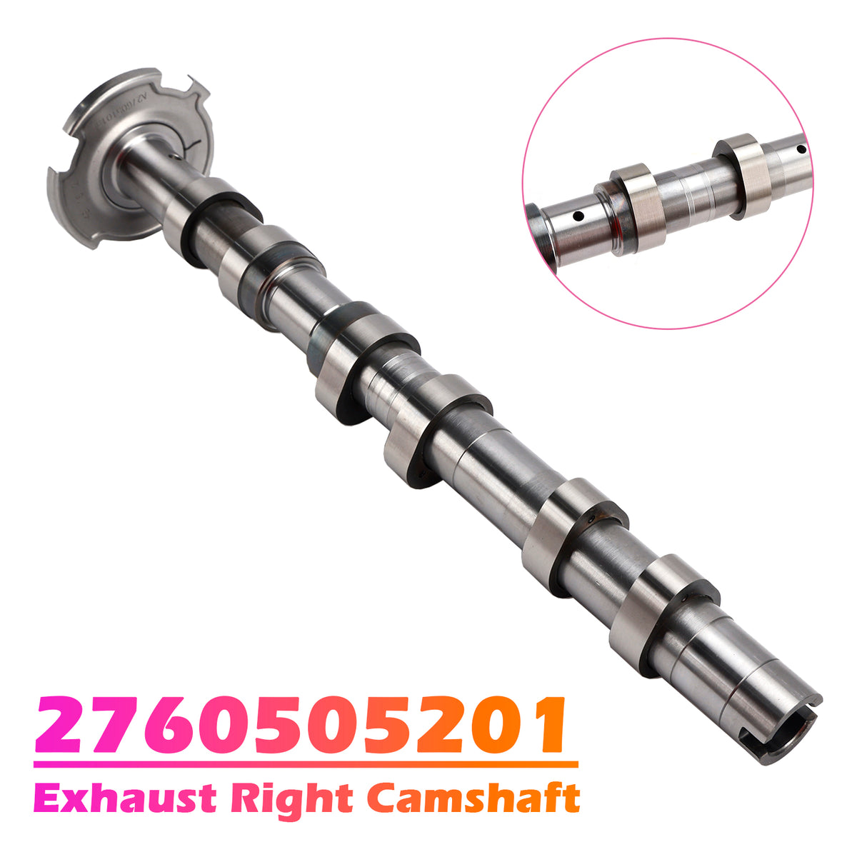 2015-2015 Mercedes-Benz ML400 4Matic W166 V6 3.0L Exhaust Right Camshaft 2760505201 A2760505201 Generic