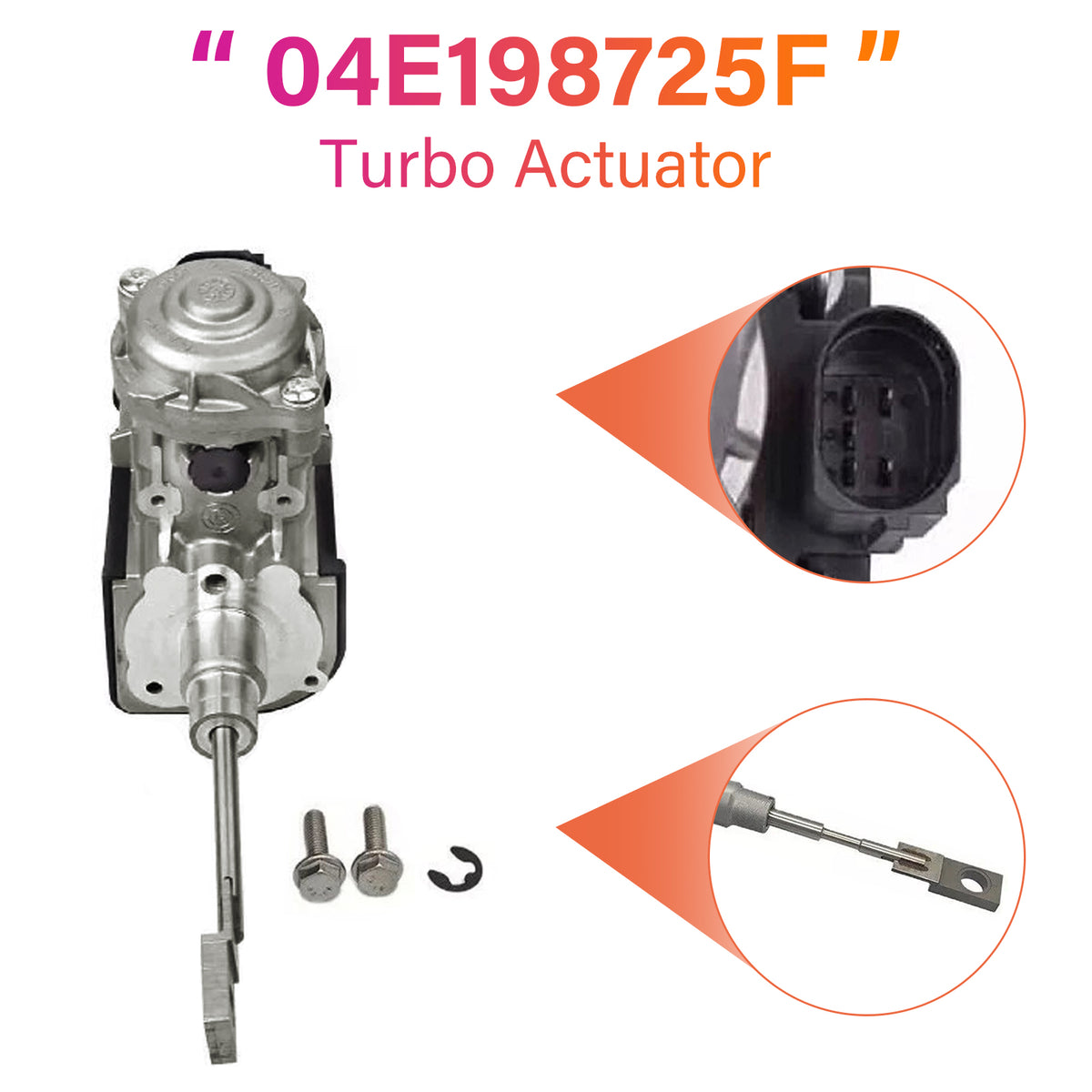 Turbo Actuator for Volkswagen Jetta Golf for Audi A1 A3 1.4T 04E198725F