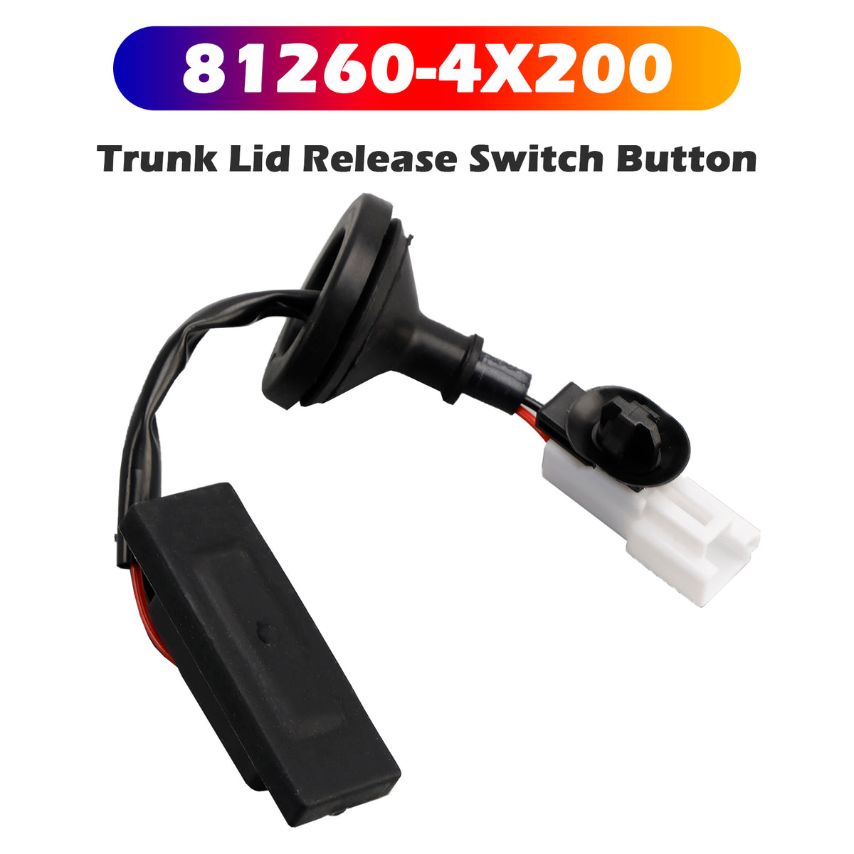 Trunk Lid Release Switch Button for Kia Rio 2011-2016 81260-4X200