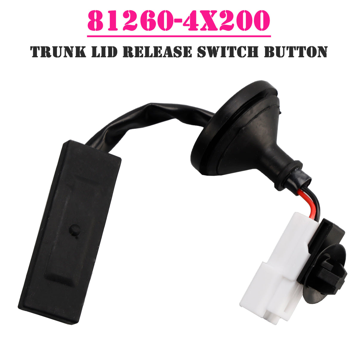 Trunk Lid Release Switch Button for Kia Rio 2011-2016 81260-4X200