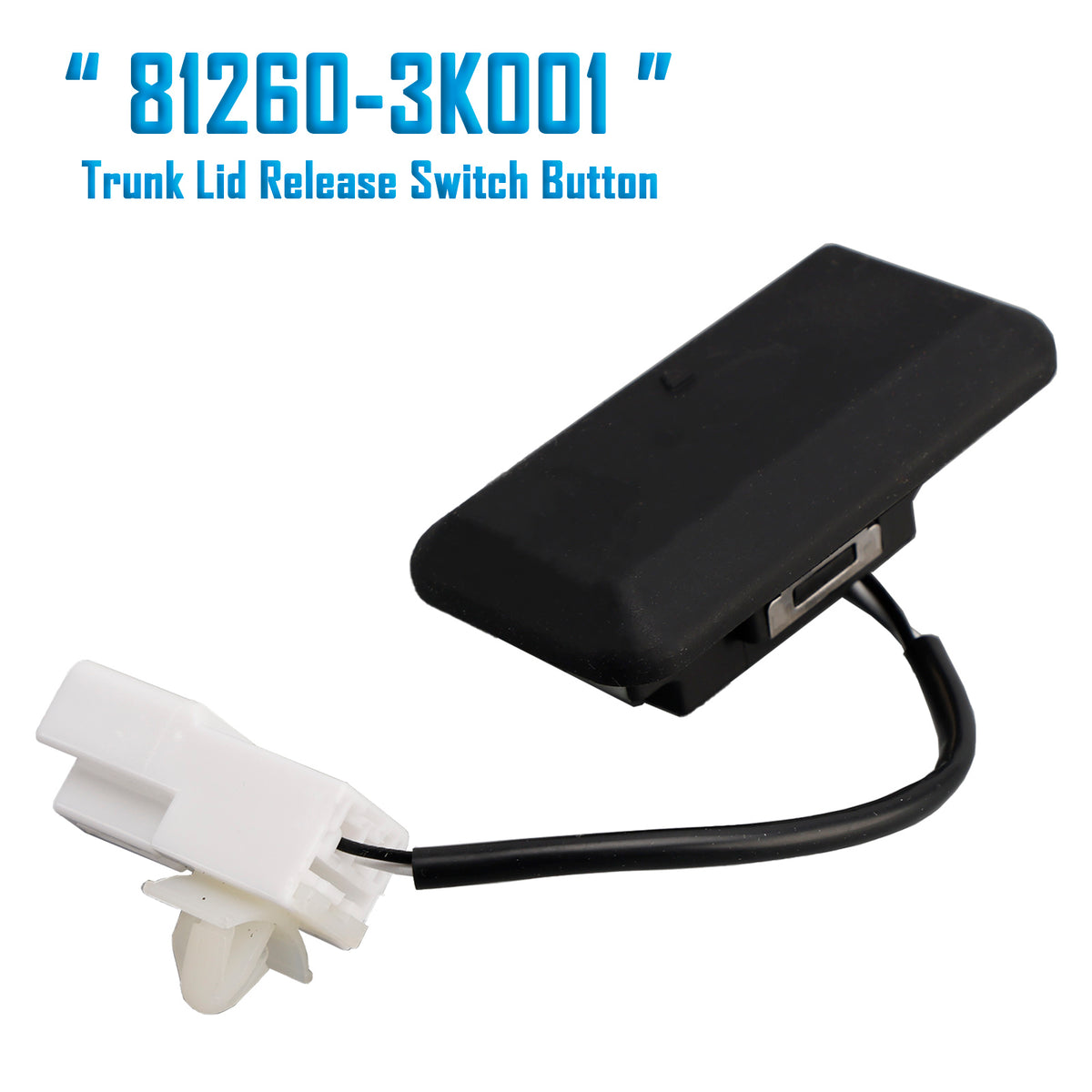 Trunk Lid Release Switch Button for Hyundai Elantra Sedan 2011-2016 81260-3K001
