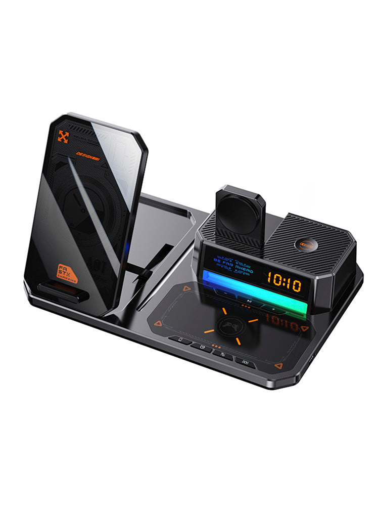 6 in 1 Magnetic Wireless Charger Bluetooth Speakers for Apple 17 16e 16 15 14 13