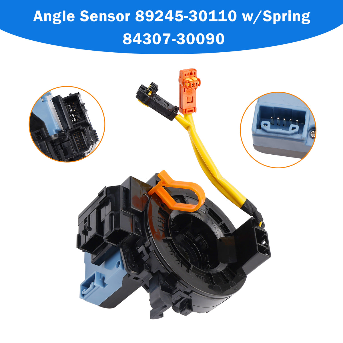 Angle Sensor 89245-30110 w/Spring 84307-30090 for Lexus GX460 RX350 Toyota 4Runner